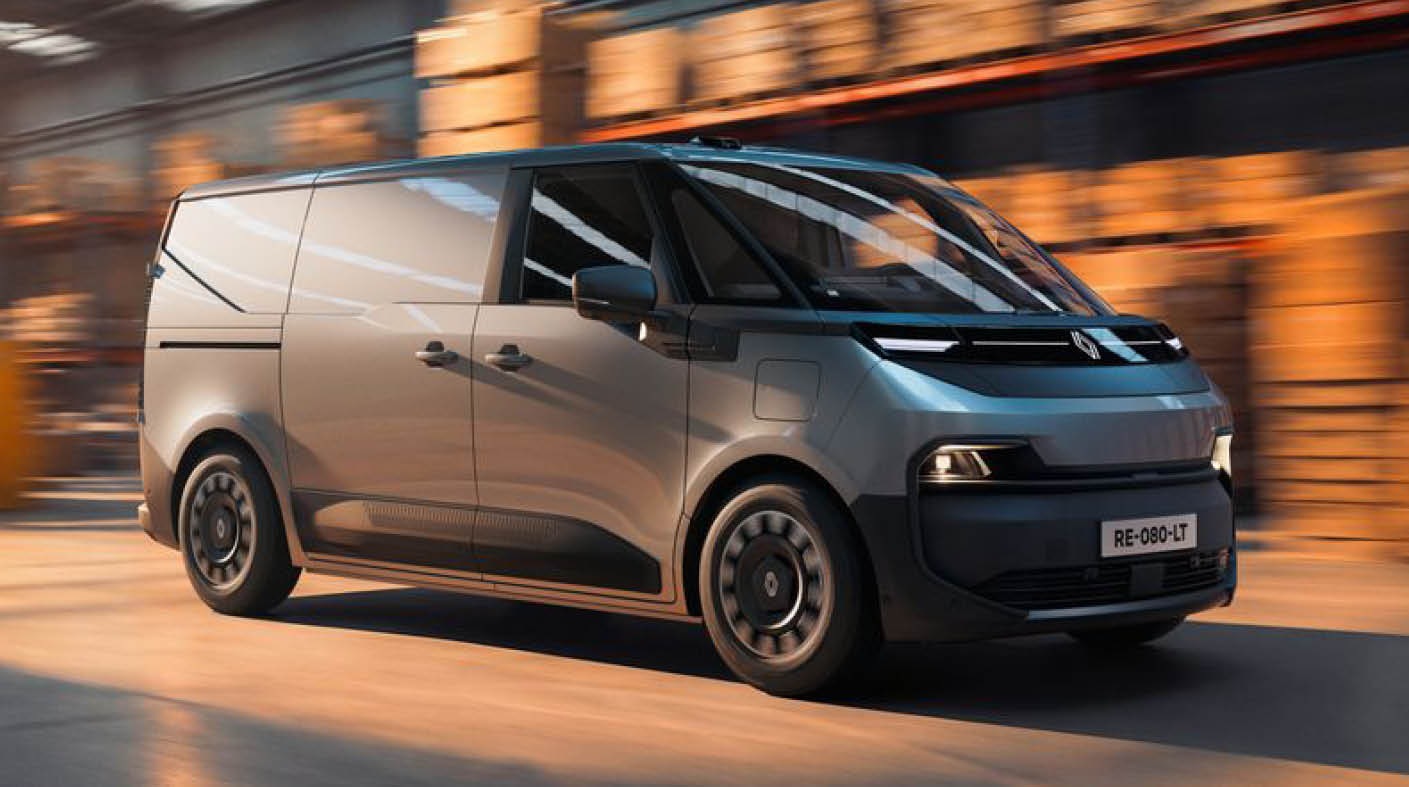 Renault Trafic E-Tech blir fjärde generationens elskåpbil